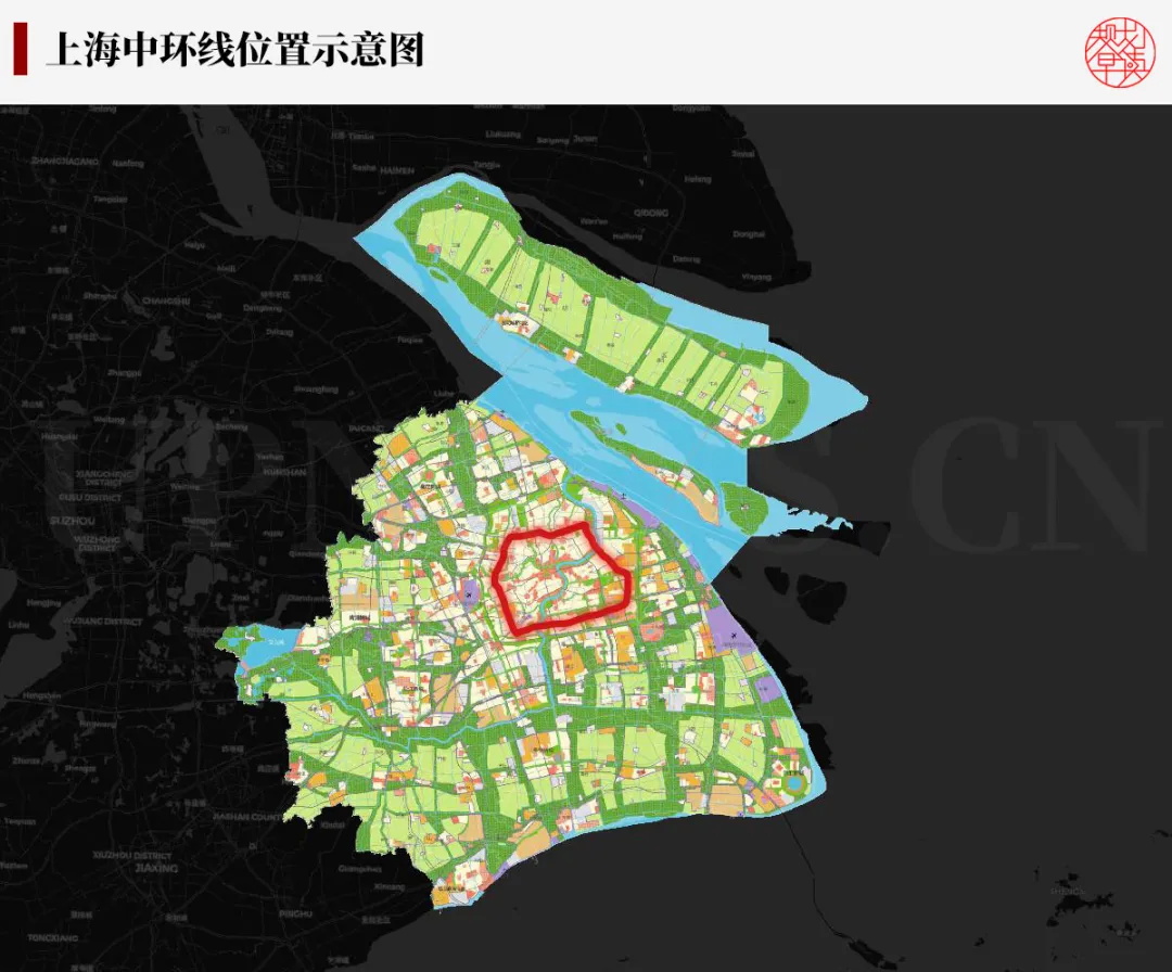 What is the "Shanghai Golden central development belt" 